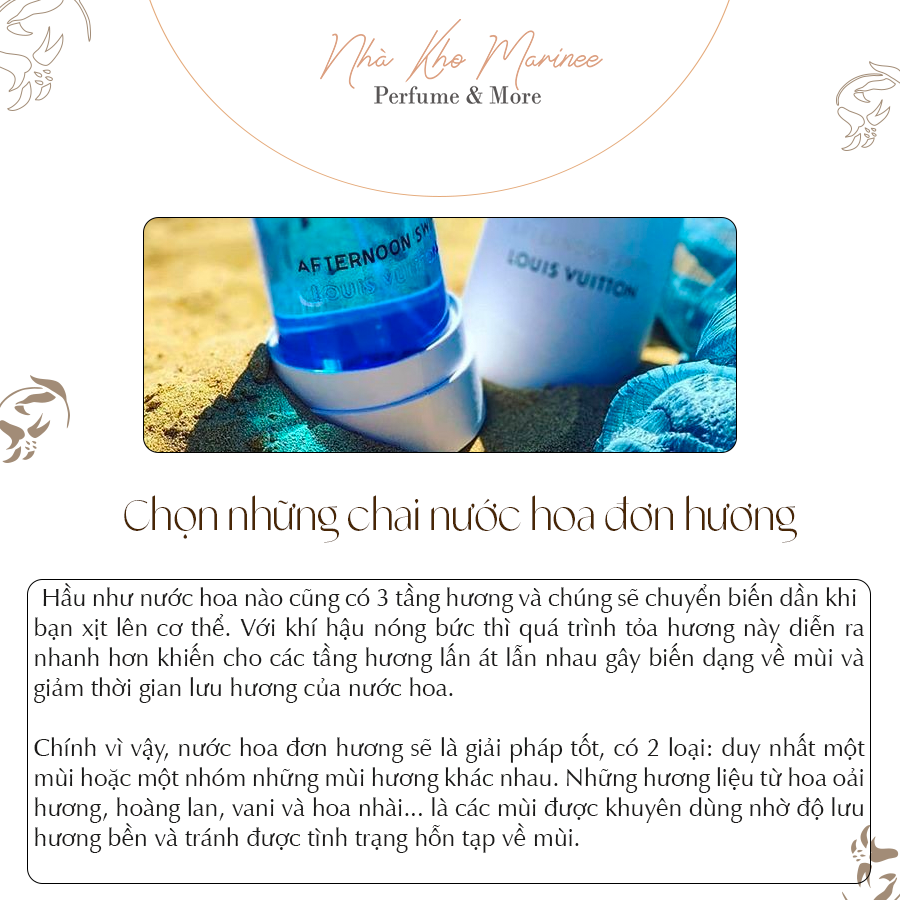 Chọn Những Chai Nước Hoa đơn Hương